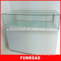 Shopping Mall White counter top showcase